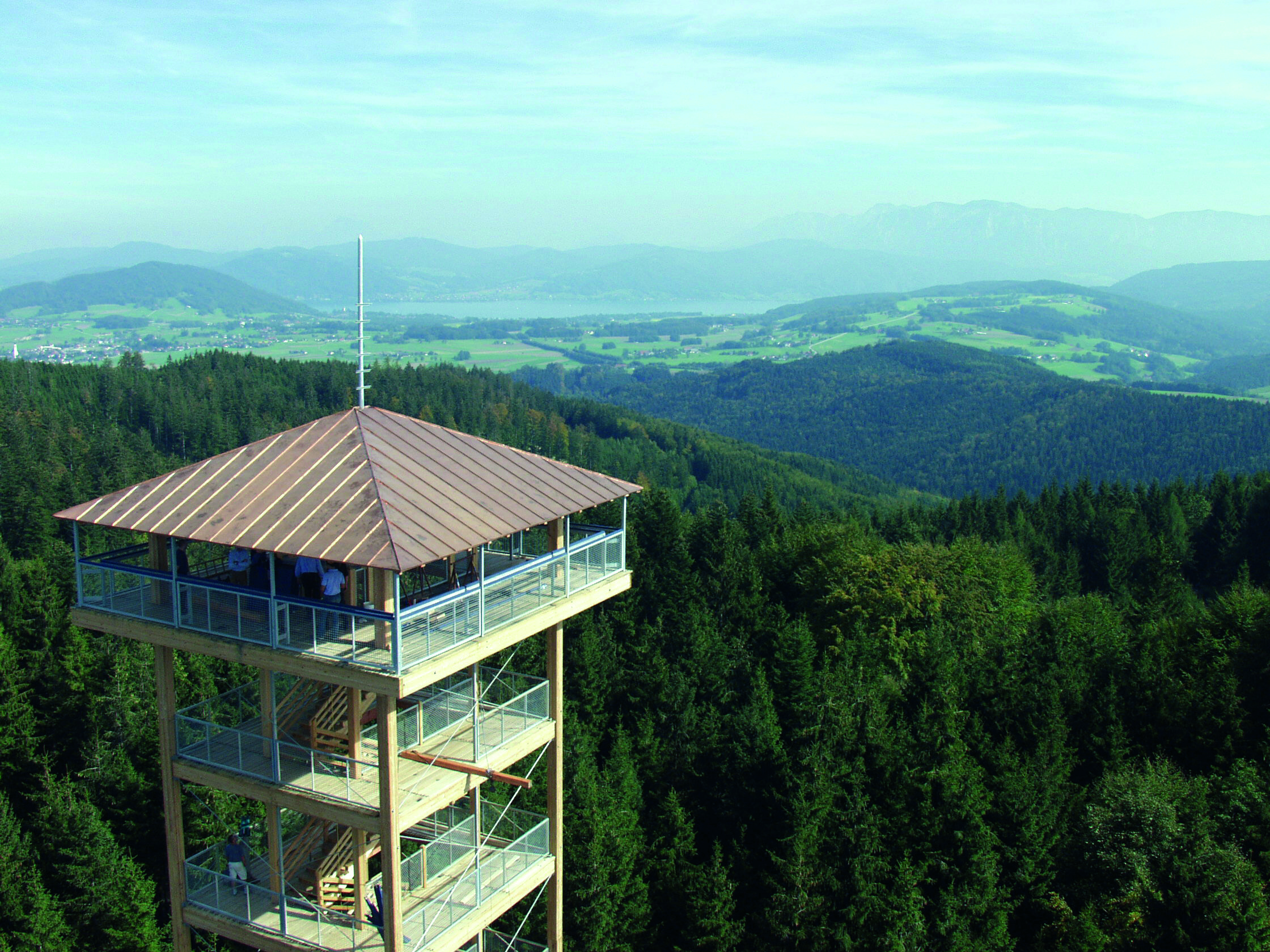 Attergauer Aussichtsturm im Salzkammergut