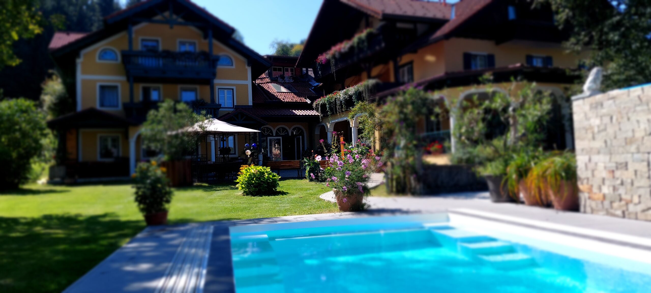 Hotel Waldmühle mit Pool