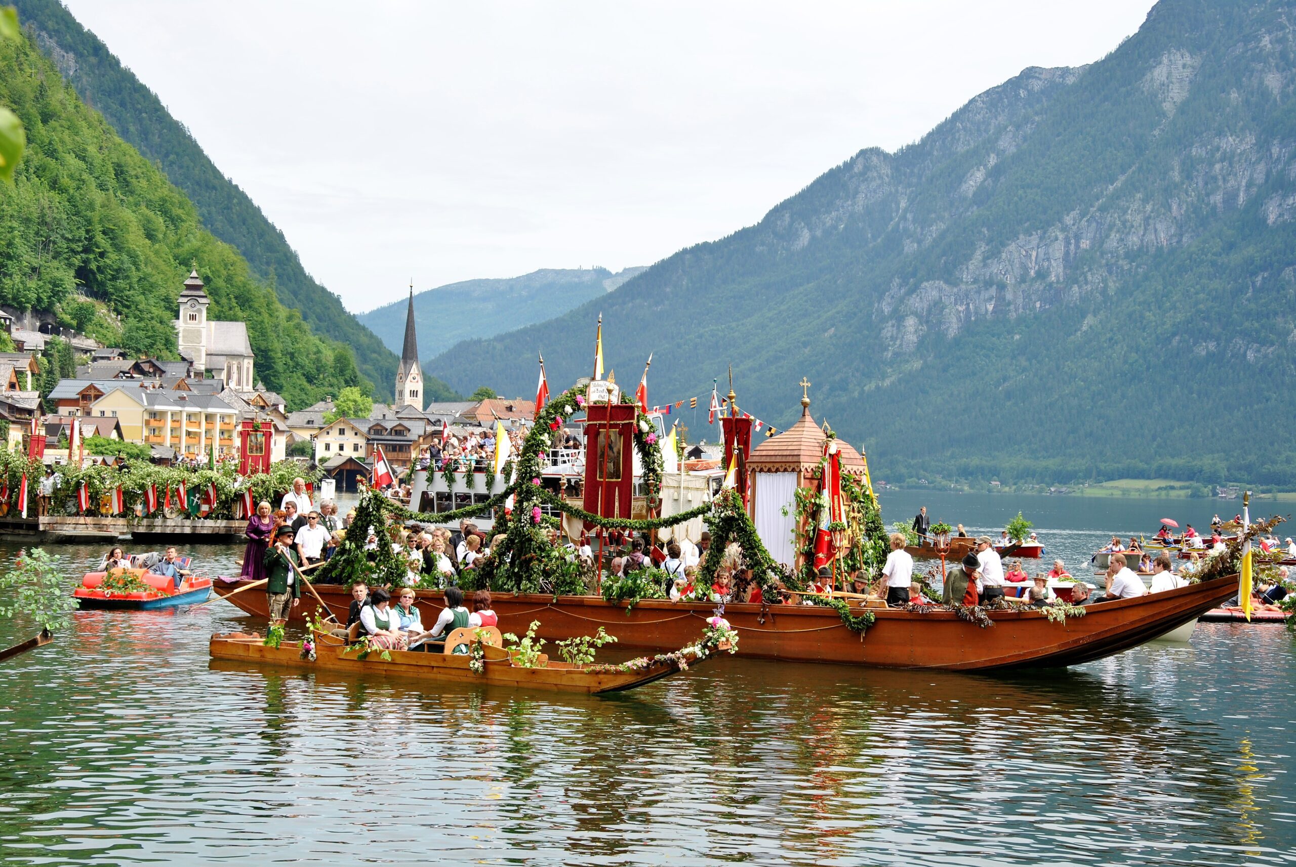 Prozession in Hallstatt